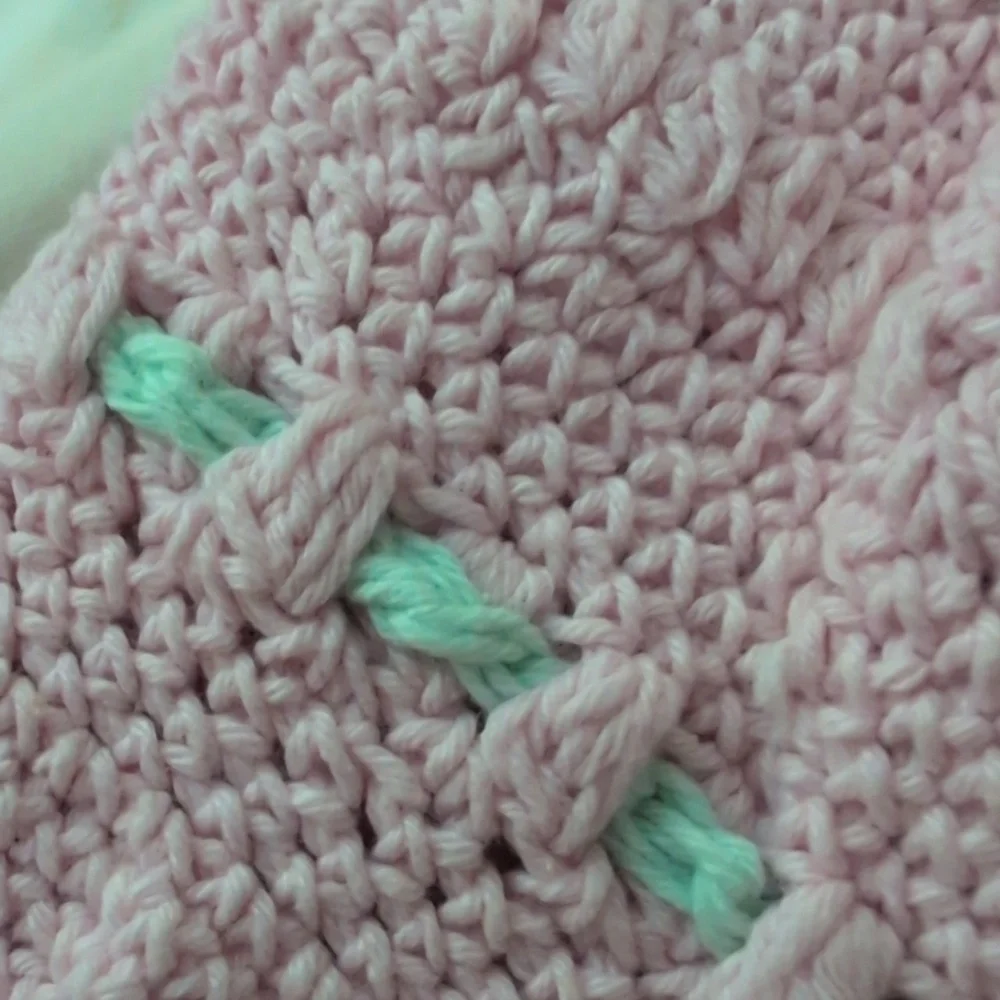 San Diego Hat DayLee Design Hand Crotchet Infant‎ Girls Floral Hat